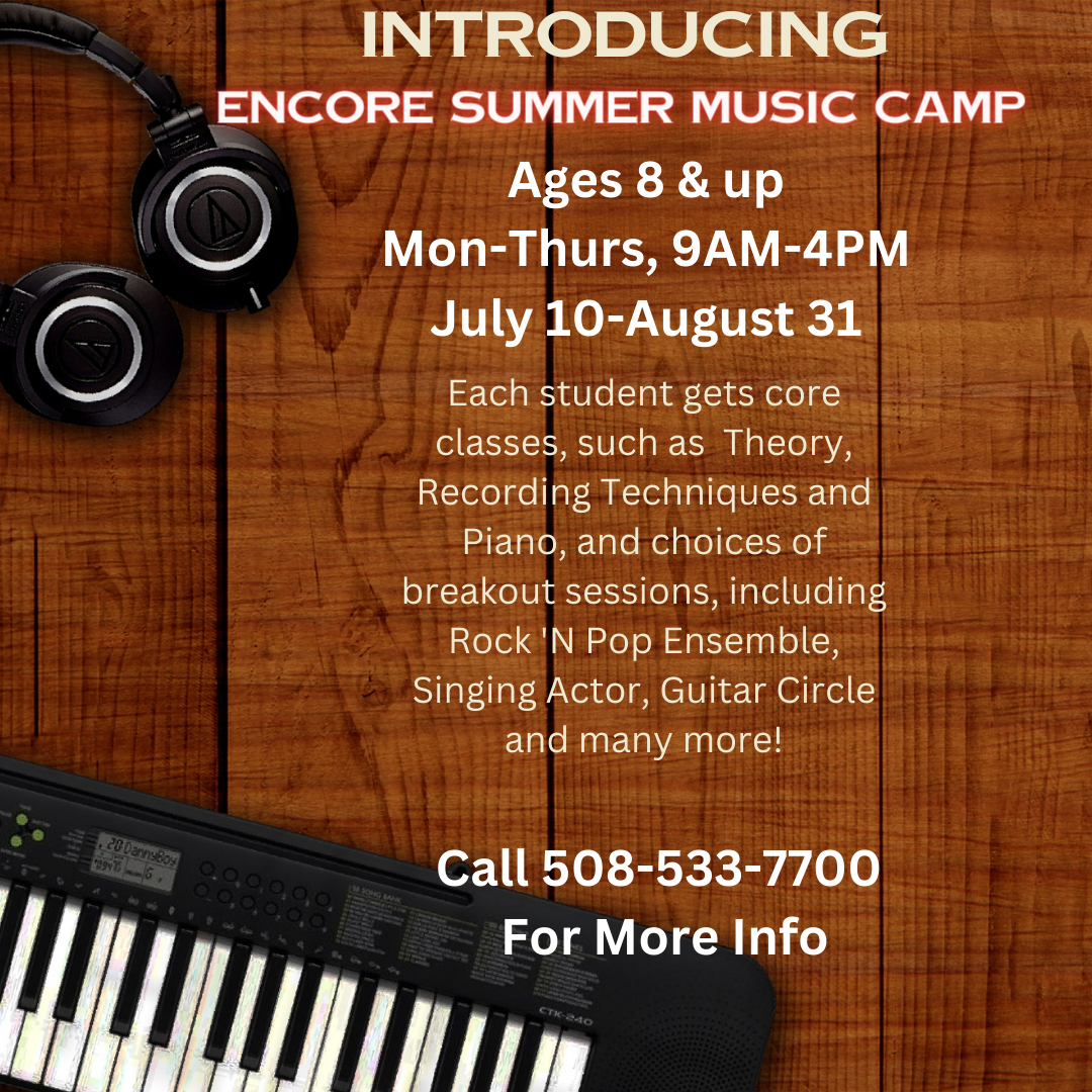 Franklin Matters Encore Summer Music Camp for 2023 registration is